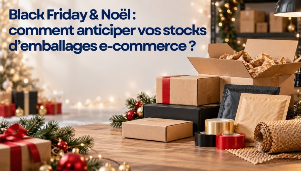 Black Friday & Noël : comment anticiper vos stocks d’emballages e-commerce ?